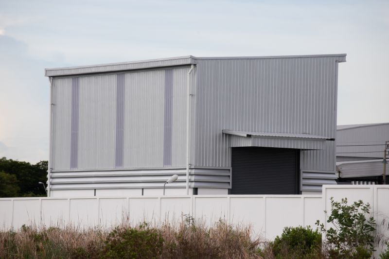 Industrial Gutter Installation detail