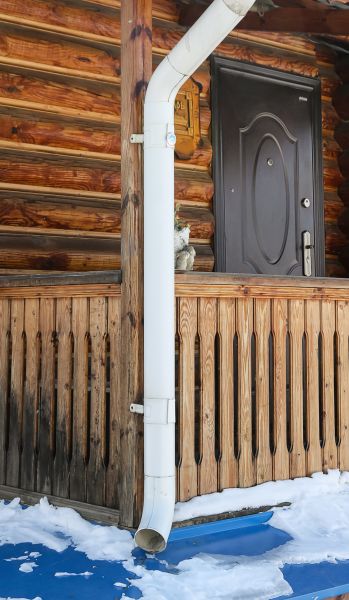 Cost of Porch Downspout Installation in Belleville